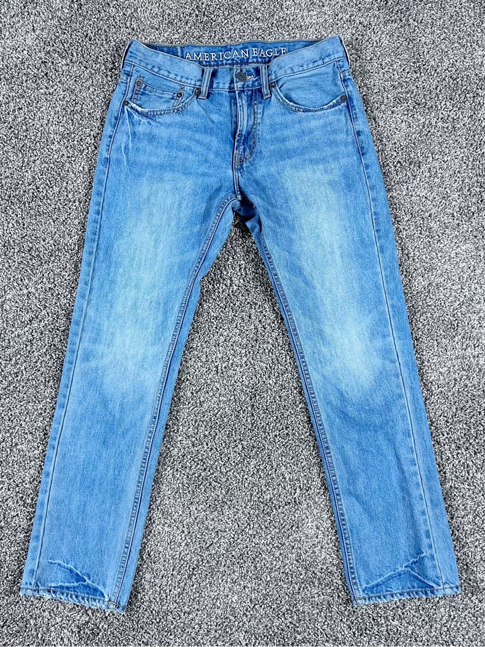 America Eagle Men’s Size 31/30 Y2K Slim Straight Leg Jeans Pants